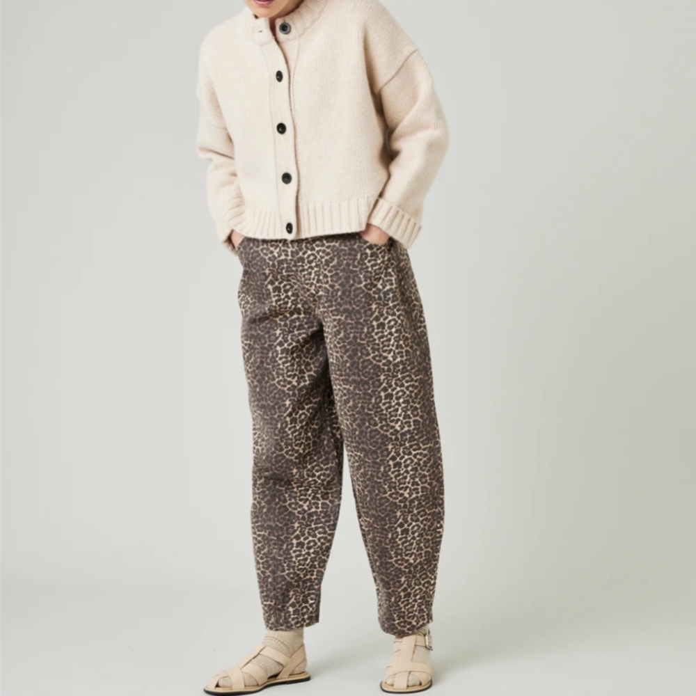 Leopard Print Women's Pants